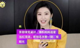 景甜采访爆料视频,揭秘幕后的真实故事与心路历程